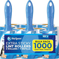 PetLovers Extra Sticky Lint Roller Bulk Value Set 3 Rollers 7 Refills 1 by PetLovers