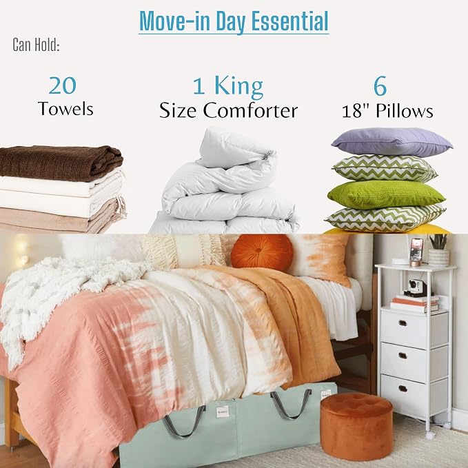 VENO 8 Pack Moving and Storage Bags, Heavy Duty, Alternative to Moving Boxes - Image 4