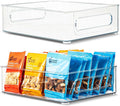 Plastic Food Storage 2 pack Clear Container Bin by primebox