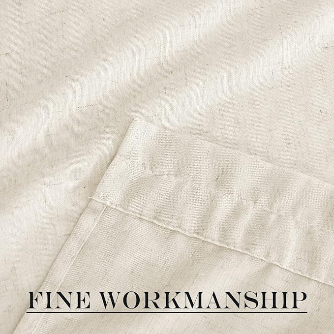 NICETOWN Side Door Curtains for Small Window, French Front Door Window Treatment - Image 6