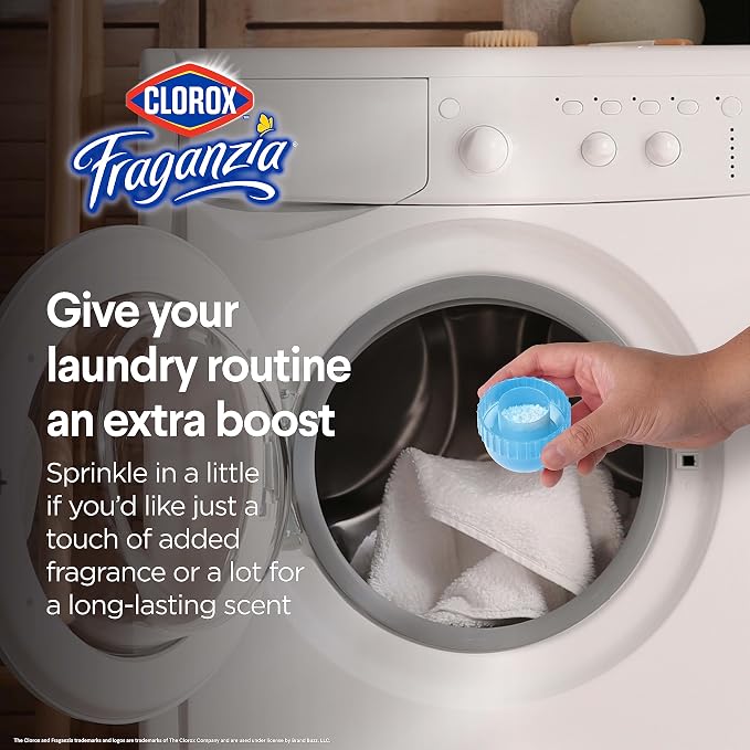 Clorox Fraganzia Laundry Scent Booster Crystals in Linen Scent - Image 3