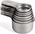 Stainless Steel Measuring Cups Set of 7 Stackable Heavy Duty Measuring Cups by X-zrew
