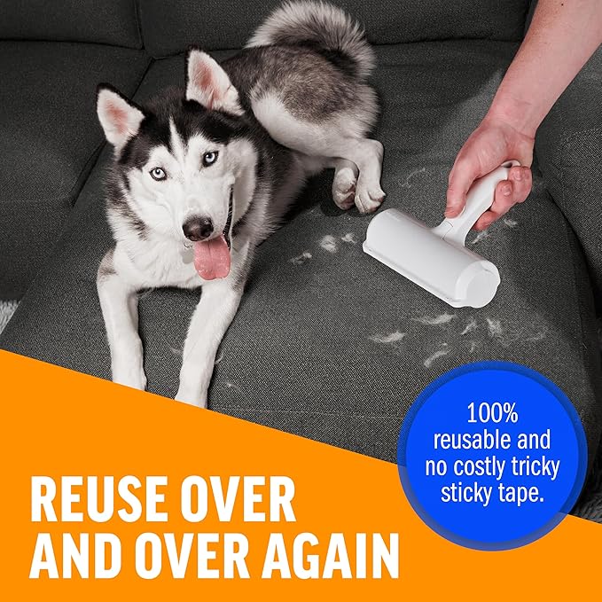 ChomChom Roller Pet Hair Remover and Reusable Lint Roller - Image 4