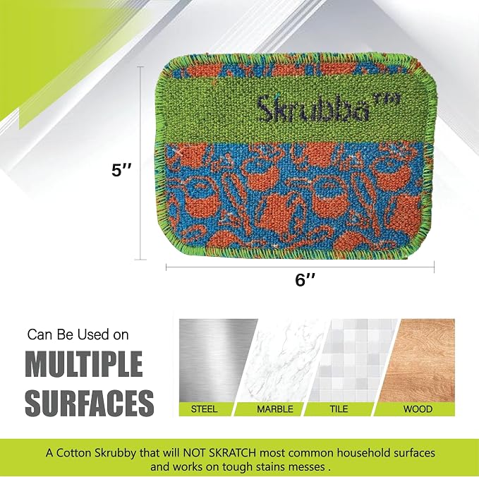 Wet-It Skrubba Non-Scratch Scouring Pad – European Scrubby Sponge - Image 5