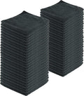 Microfiber Cleaning Cloths, 120 Pack, All-Purpose, Highly Absorbent, Washable by JDHomease