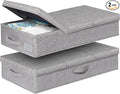 punemi Under Bed Storage With Lids, 2 Pack Large Underbed Storage Containers by Punemi
