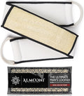 Sturdy Natural Loofah Back Scrubber by Almooni
