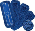 4 Pack - 24-Inch Washable Dust Mop Heads – Full Cloth, Extra Durable, Easy by Unknown