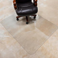 Crystal Clear 1/5" Thick 59" x 47" Heavy Duty Hard Chair Mat, Can be Used on by MuArts
