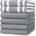 Homaxy Premium Kitchen Towels, Large Cotton 380 GSM Kitchen Hand Towels by Homaxy