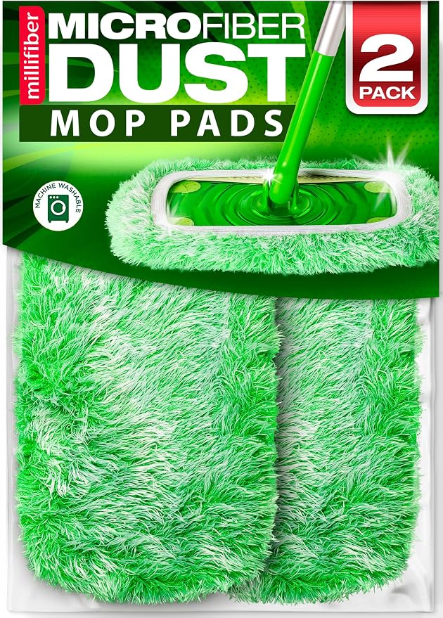 Heavy Duty Duster Refills for Swiffer Sweeper Mop by Millifiber