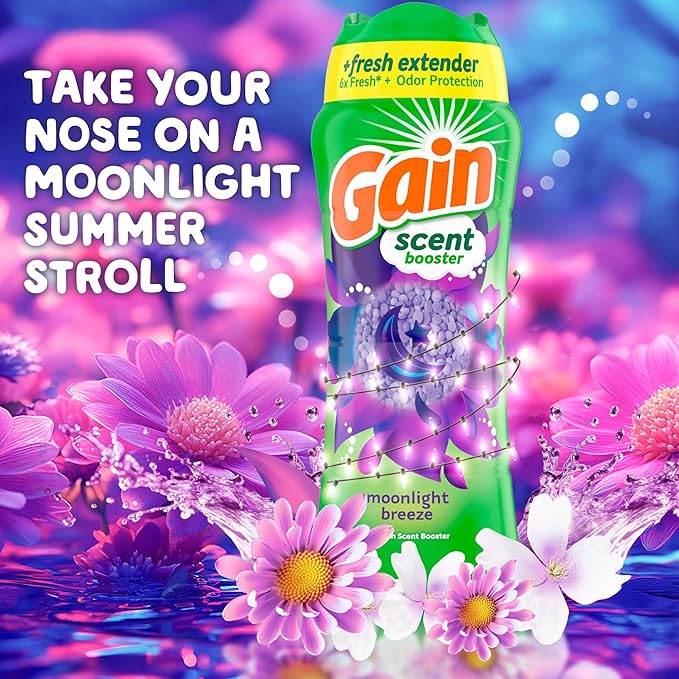 Gain Fireworks In-Wash Scent Booster Beads, Moonlight Breeze, 18.2 oz - Image 3
