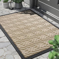 Yimobra Front Door Mat Outside Entrance 29.5x17, Waterproof Heavy Duty Outdoor by Yimobra