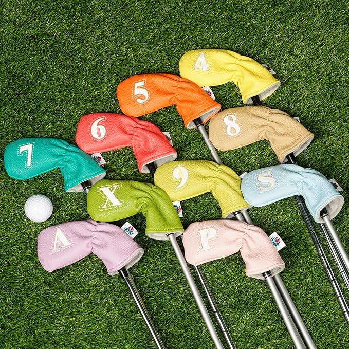 Big Crazy Golf Iron Covers, Long Neck and Elastic Closure - Image 6