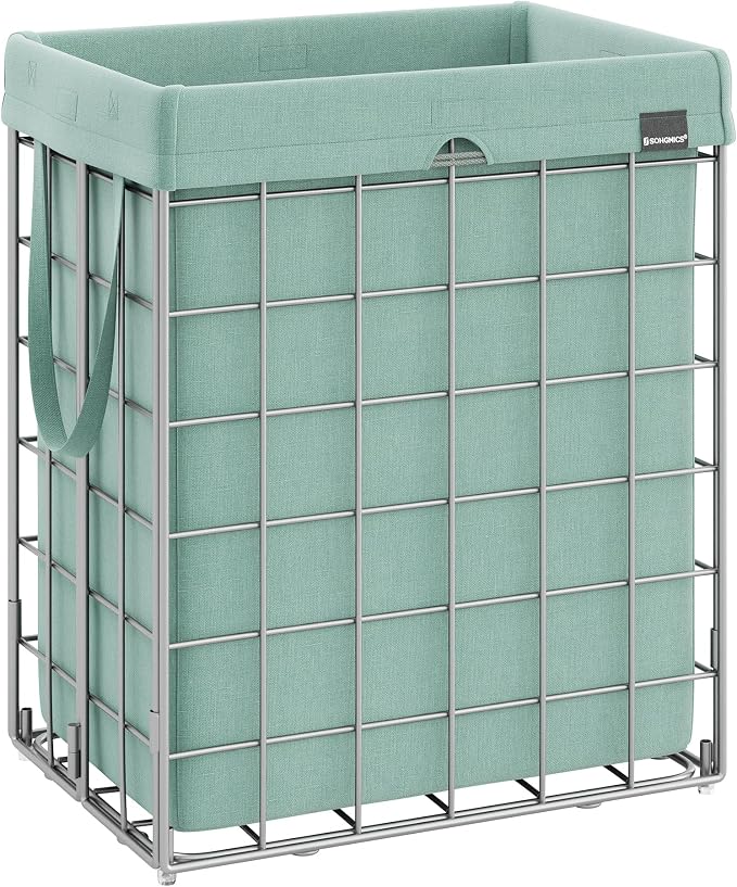 SONGMICS Laundry Hamper, 23.8 Gal. Laundry Basket, Collapsible Clothes Hamper by SONGMICSbySONGMICSHOME