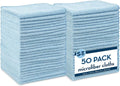 S&T INC. 50 Pack Microfiber Cleaning Cloth, Bulk Towels by STINC