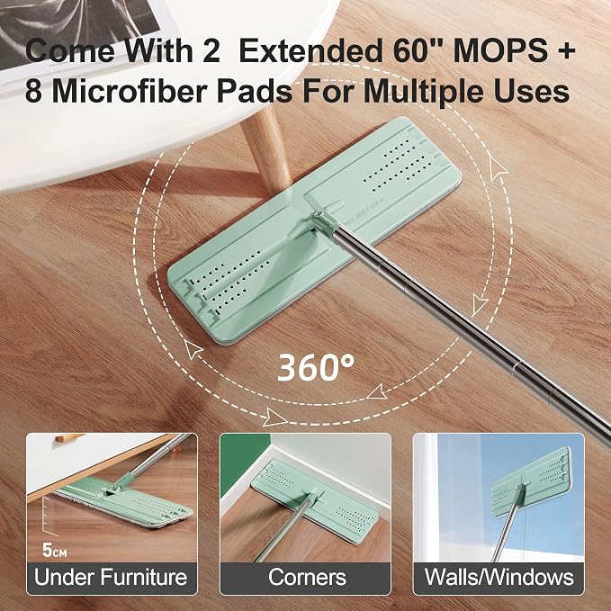 JOYMOOP Mop and Bucket with Wringer Set - Image 5