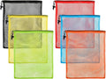 iMucci 13"X15.5" 6Pcs Mesh Laundry Drawstring Bag Nylon Drawstring Gym Bag by DancingaColorfulLifeinSpiritualWorld