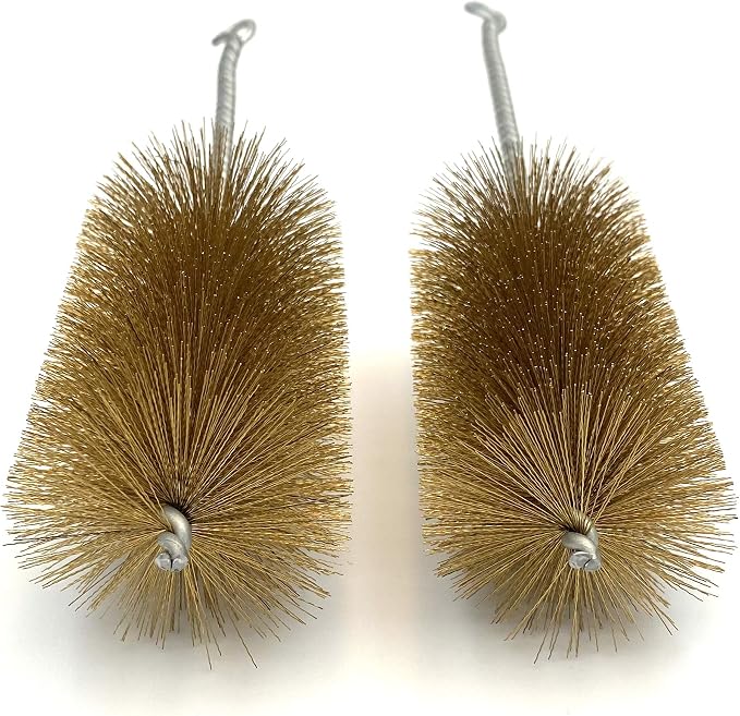 Pipe Cleaning Brush Set with Brass Bristles, 9 Piece Variety Pack - Image 4