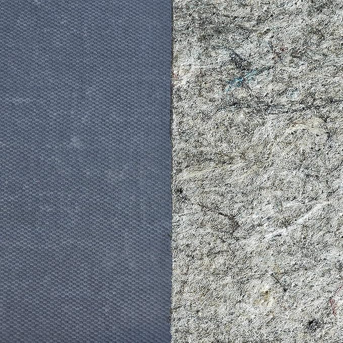 RUGPADUSA - Dual Surface - 4' Round - 1/4" Thick - Felt + Rubber - Non-Slip - Image 5