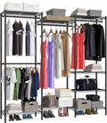 Heavy Duty Garment Rack, Freestanding Clothing Rack by Serxis