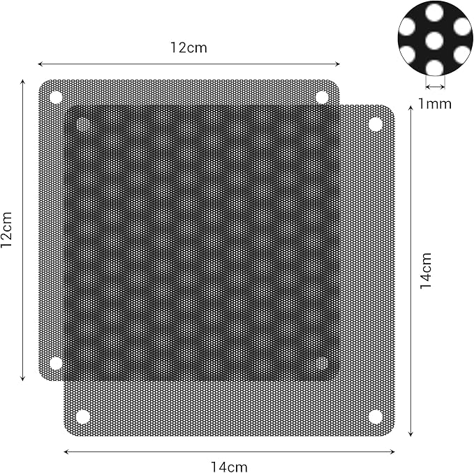 140mm Fan Dust Filter PC - Image 5