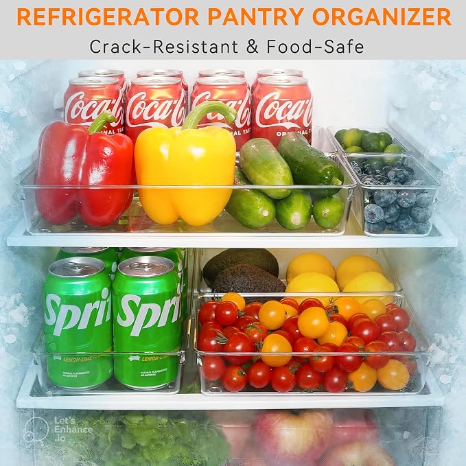 12-Pack Clear Plastic Drawer Organizer Trays – Multi-Use Acrylic Storage Bins - Image 5