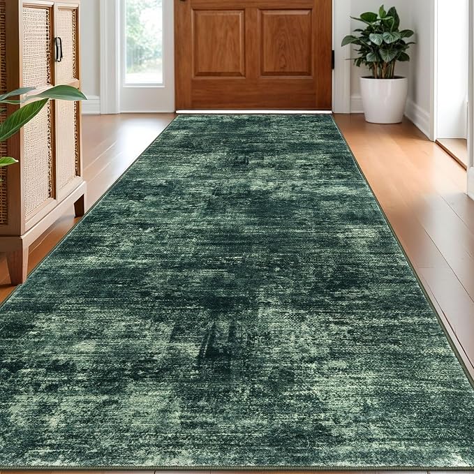 IOHOUZE Abstract Runner Rug 3x8 Ft Washable Runners by iOhouze