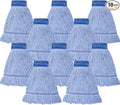 Gejoy 10 Pack 24oz Mop Head Replacement Commercial Cleaning Mop Head Wet String by Gejoy