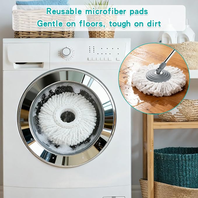 2025 Upgraded Spin Mop and Bucket - Image 5