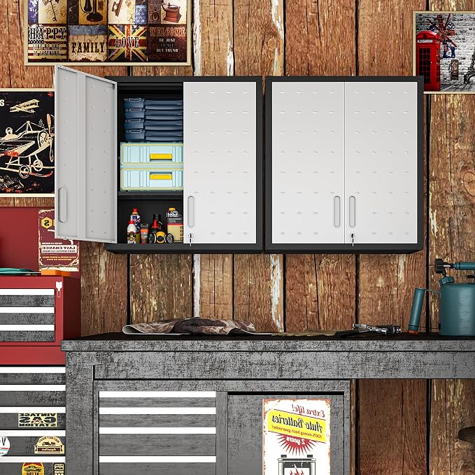Garage Wall Mounted Storage Cabinet - Image 4