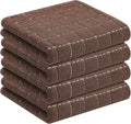Homaxy 100% Cotton Terry Kitchen Towels, Checkered Designed, Soft and Super by Homaxy