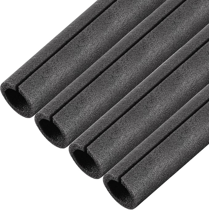 uxcell Foam Tube 1.64 Ft Length 1.37in ID 2.15in OD Hollow Pipe Cover by uxcell