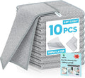 10 Pcs New Upgraded 3 Layers Non Scratch Wire Dishcloth, Wet & Dry by Unknown