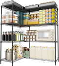 4 Tiers Storage Shelves Load 1200LBS, Metal Shelving Wire Metal Shelving Unit by MEIGAOPLASTICANDMETALHKCOLIMITED