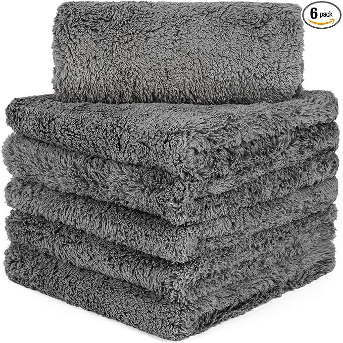 CARCAREZ Microfiber Towels for Cars, Car Drying Wash Detailing Towel by CARCAREZ
