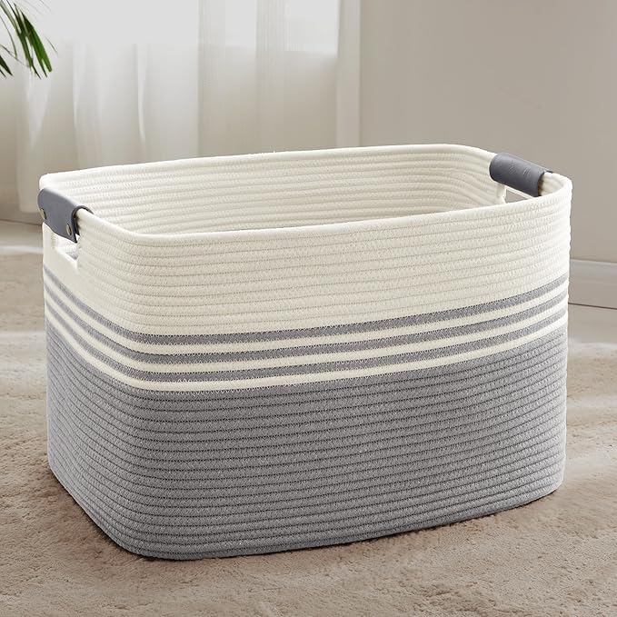 86L Extra Large Laundry Basket by ELEVATEDELEGANCETIMELESSSTYLE