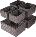 Woven Storage Baskets, Storage Bins, Cube Basket Container Baskets Storage by Uvellgift