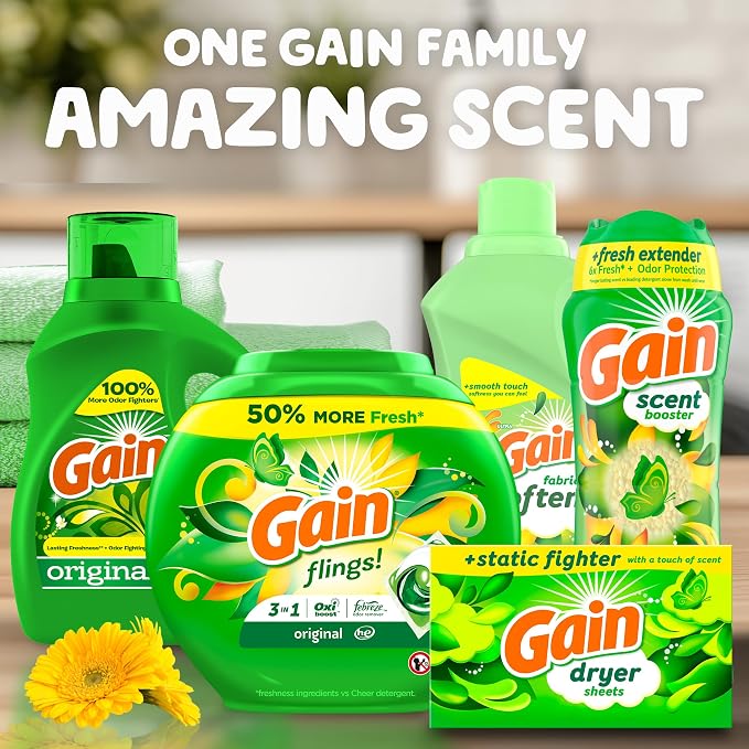 Gain Fireworks In-Wash Scent Booster Beads, 12.2 oz - Image 7