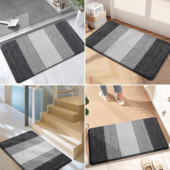 Kitinjoy Indoor Outdoor Door Mat, 71x24 Non-Slip Absorbent Dirt Trapper - Image 6