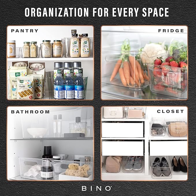 BINO | Plastic Storage Bins, Small - Image 5