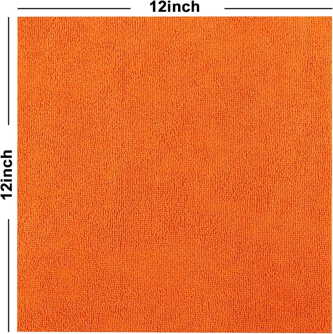 Tricol Clean Profesional Resuable Lint Free Microfiber Edgeless Cleaning Cloth - Image 2