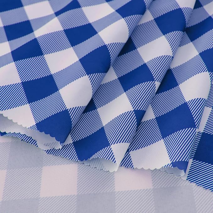 Waterproof Plaid Tablecloth Fabric - Image 2