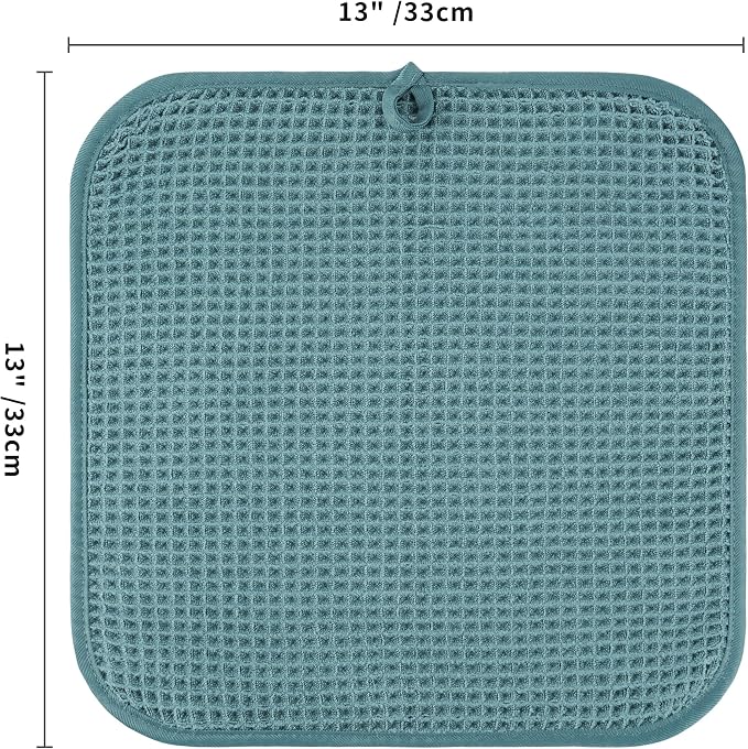 Microfiber Waffle Face Towels, 2 Pieces, Fast Drying, Lint Free - Image 7