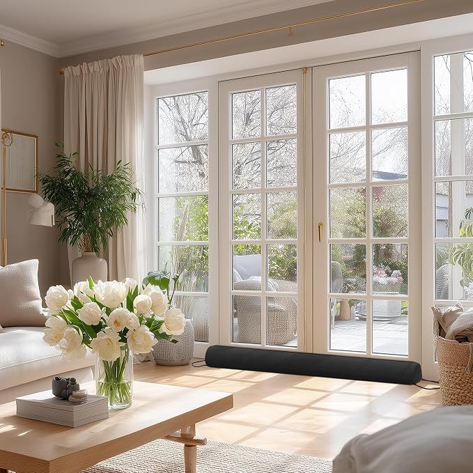Sunolga 60" Door Draft Stopper Blocks Hot and Cold Air - Image 7