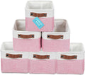 OrganiHaus Small Fabric Storage Bins by OrganiHaus