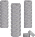 24 Pieces Stainless Steel Lint Traps by Norlitec
