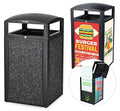 Alpine Outdoor Commercial Trash Can by AlpineIndustries
