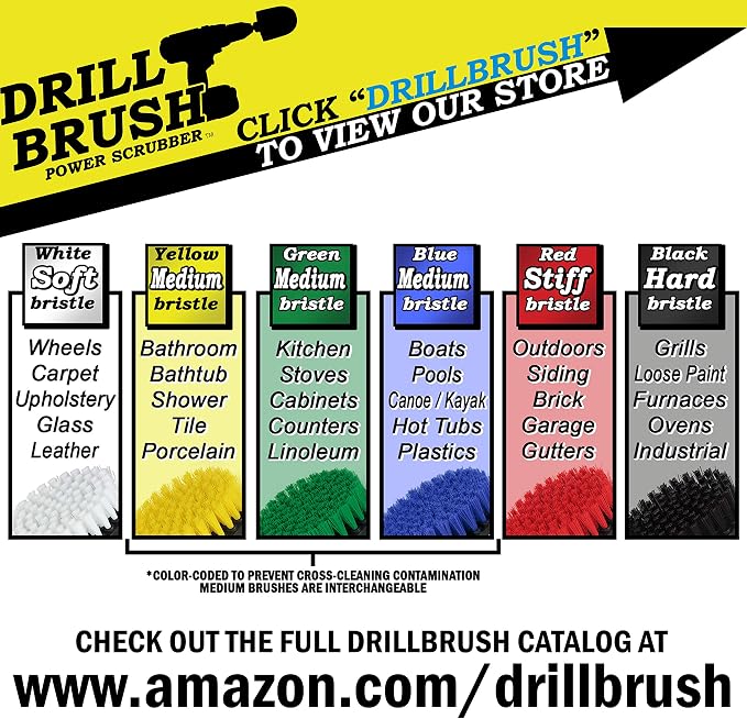 Drillbrush Drill Brush Attachment Set - Image 8