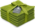 100% Cotton Terry Dish Cloth & Dish Towel, 6 Pack, Super Soft and Absorbent by Ecotribe